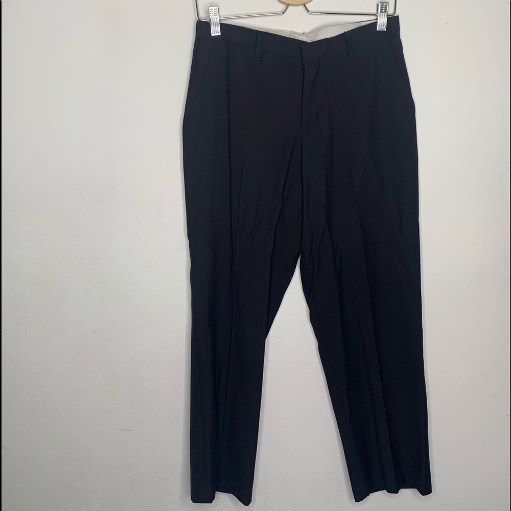 CHAPS Black Suit Slacks (Size 14H)